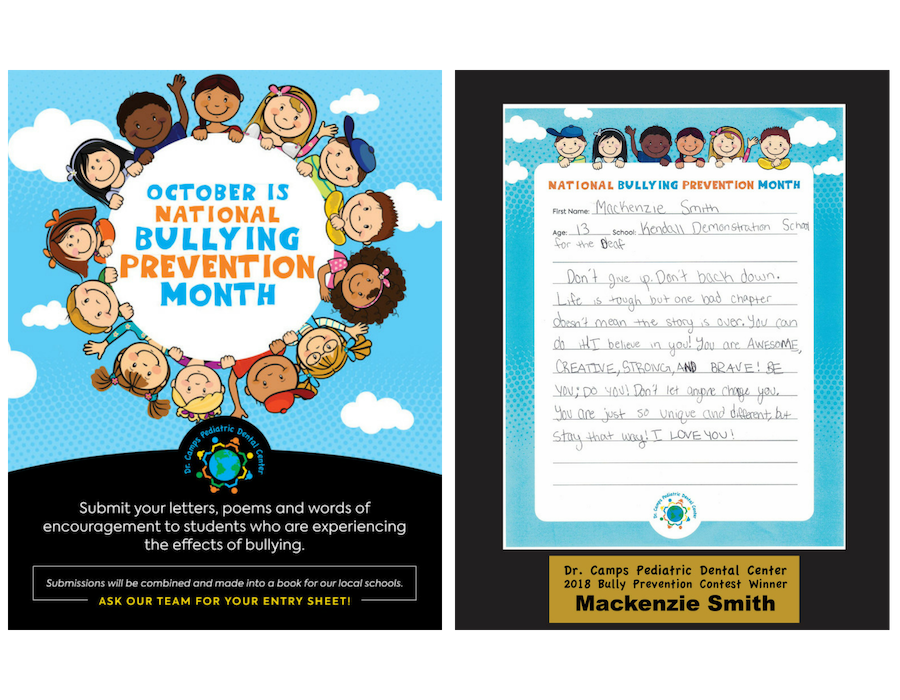 National Bullying Prevention Month Award